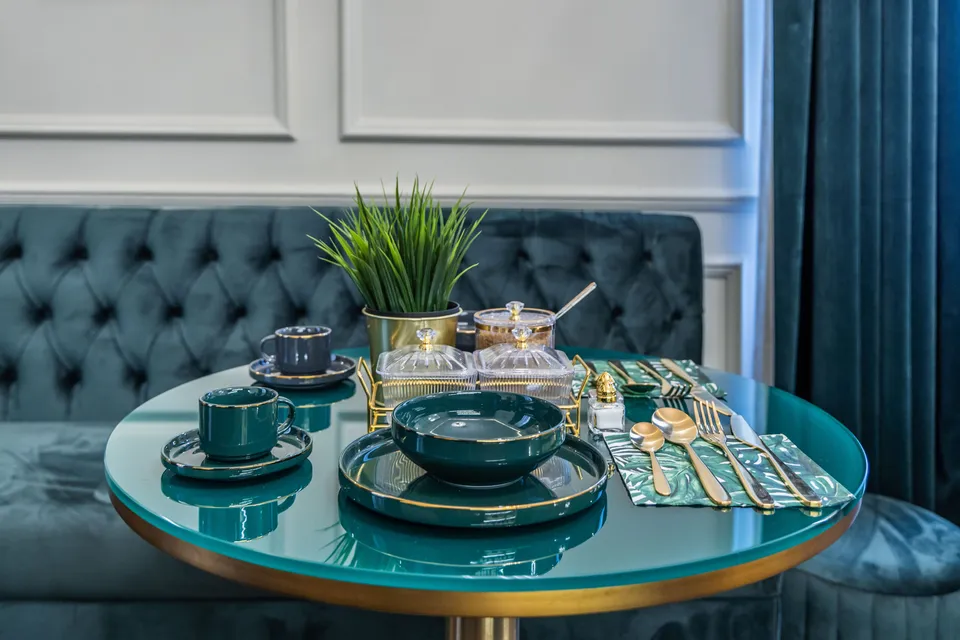 Dining room and interiors at Maison Medina, photo 1 of 5