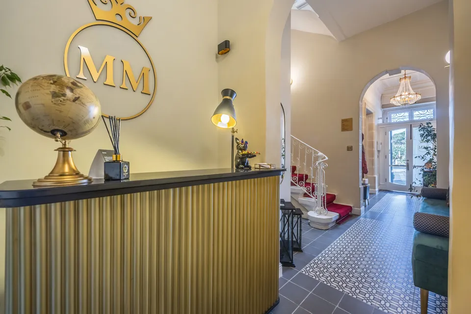 Hallway and staircase at Maison Medina, photo 2 of 5