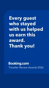 Booking.com Traveller Review Award 2026