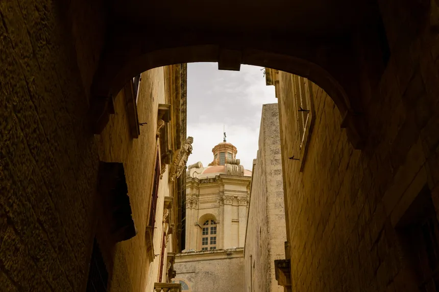 Streets of Mdina, the Silent City